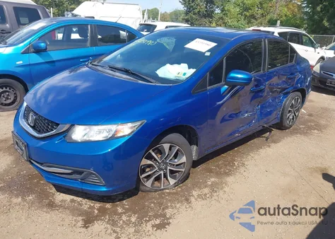 2015 Honda Civic Ex z USA, uszkodzony, nr VIN 19XFB2F81FE263708